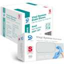 Basic Medical Synmax Vinyl Exam Gloves - Latex-Free & Powder-Free - Small, BMPF-3001(Small (Pack of 1000))
