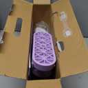 Button Maker Machine 2.25in 58mm - Button Pin Maker Machine Kit for DIY Gifts, Press Machine with 100 Sets of Badge Supplies(Purple)