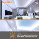 Sunlite Compact Fluorescent PLD 4-Pin Double U-Shaped Twin Tube, 18 Watts, 120 Volts, 1080 Lumens, 5000K Daylight, 4-Pin G24q2 Base, 10 Pack