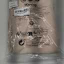 Taupe Body Pillow Cover Embroidery Flower Body Pillowcase Boho Chic Room Decor 20x54 Body Pillow Cover with Pocket Closure