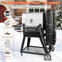 Grill Insulated Blanket for Masterbuilt 560 600 Digital Charcoal Grill and Smoker Combo, MB20080220 MB20041023 Gravity Series Grill - Smoker Insulation Blanket Saves Lots of pellets for Winter Cooking