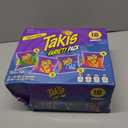 Takis 18 pc / 1 oz Variety Pack, Assorted Flavored Mixed Rolled Tortilla Chips (5) Fuego, (5) Blue Heat, (4) Nitro, (4) Crunchy Fajitas (EXP 02/04/27)