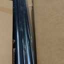 Ivilon Drapery Treatment Window Curtain Rod - Square Design 1 1/8 Rod. 72 to 144 Inch. Black