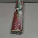 Artoid Mode Red Xmas Tree Christmas Welcome Doormat, Winter Home Decor Low-Profile Switch Rug Door Mat Floor Mat for Indoor Outdoor 17x29 Inch