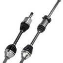 TadaMark New Front Left & Right CV Axle Shaft Assembly for FWD Only