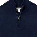 Amazon Essentials Men's Long-Sleeve Soft Touch Quarter-Zip Sweater, M