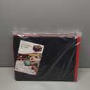 Christmas Ornament Storage Container with Dividers - Box Stores Up to 96 Ornaments, Zippered, Convenient, Adjustable, Large Organizer Bin to Protect Holiday Dcor, Fits Most Standard Size, Black