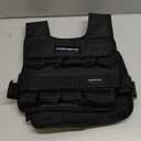 MSPORTS Premium Weighted Vest for Women & Men – Adjustable 11–65 lb, Running Vest, Walking Weighted Vest, Tactical Style Training Vest for CrossFit, Strength, Cardio & Home Workouts (Black, 35 lb)