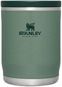 STANLEY Adventure To-Go Food Jar | Vacuum Insulated Food Container | Wide Mouth Screw On Lid | Packable for Travel | Stainless Steel with Leakproof Lid | BPA-Free