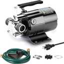 1/10HP 330GPH 115-Volt Mini Portable Electric Utility Sump Transfer Water Pump with Water Hose Kit