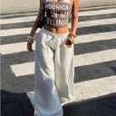 Verdusa Women's Halter Tops Double Layer Tank Top Camisole Summer Y2K Going Out Grey and Pink Small