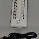 EBL AA AAA Battery Charger, 8-Bay Individual Charger for NiMH NiCD Rechargeable Batteries with AC Plug Fast Charging