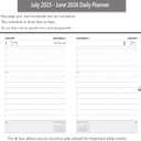 Daily Planner 2025-2026, Academic Planner(July 2025 - June 2026) - One Page Per Day, Daily Monthly Agenda, 5.7" x 8.3" Appointment Book with Hourly Schedule and Monthly Tabs (Purple)