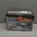 3Pcs Long-Lasting Stainless Steel Food Storage Containers with Glass Lids, 78 fl oz / 44 fl oz / 22 fl oz, Proven Airtight Leak Proof Versatile Meal Prep Bento Box for Picnics