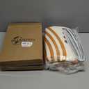 Baby Play Mats for Floor, 50x50 Playpen Mat for Babies, Extra Thicker & Soft Floor Crawling Mat, Foldable Non-Slip Playmat Cushioned for Infants Toddlers, Boho Leaf Design (Brown)