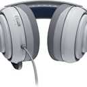Turtle Beach Atlas 200 Wired Gaming Headset Officially Licensed for PlayStation, PS5, PS4, 50mm Nanoclear Drivers, Flip-to-Mute Mic, Memory Foam Cushions, Floating Headband - White