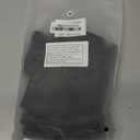 Double Couple 2 Pack Copper Knee Brace Knee Compression Sleeve Support for Men Women Knee Pain Working Out Running Sport Arthritis (Medium, Black&Dark Grey)