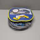 Snow-Chains Easy Install Tire-Chains, One-Pull Fit Heavy-Duty Tire Snow Chains for Pickup Trucks & SUVs Off-road, Emergency Tire Traction Car Tires 215 225 235 245 255 - Set of 2 (SCRV240)