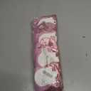 Yepami 4 Pairs Girls Ruffle Socks Big and Shimmering Lace Sock Ruffled Dress Socks for Girl Toddler (Pink, S)
