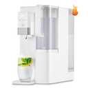 CO-Z Countertop Reverse Osmosis Water Filter, 5-Stage RO Water Filtration System, Portable Water Purifier Dispenser with 5 Temp 3 Preset Volume Options, 4:1 Pure to Drain, NSF/ANSI 58, No Installation