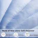 YRXRUS Outdoor Seashell Pillow, Light Blue Shell Pillows, Small 13x10 Inch Waterproof Throw Pillows for Beach Patio Furniture Garden Balcony Couch Home Decorative, Spring Summer Outdoor Gift