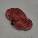 Short Bob Wigs with Bangs for Women Loose Wavy Wig Curly Wavy Shoulder Length Bob Synthetic Cosplay Wig for Girl Colorful Costume Wigs (Dark Pastel Pink)