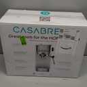 CASABREWS 3700 Essential Espresso Machine 20 Bar, Stainless Steel Cappuccino & Latte Machine with Steam Frother for Home, 43.9oz Water Tank, Coffee Gift for Women & Men, Silver