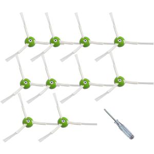 Replacement Parts, Replacement Side Brushes for irobot Roomba i,e&j Series,i3 i3+ i4 i6 i6+ i7 i7+ i8 i8+ E5 E6 E7 Vacuum Cleaner(10 Pack Edge-Sweeping Side Brushes)