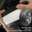 14 inch Steering Wheel Cover Great Grip with 3D Honeycomb Hole, Anti-Slip Sporty Design, Small 13.5-14 inch(All Black)
