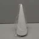 Amosfun Craft Foam Cone Shaped Foam for DIY Craft Christmas Tree Table Centerpiece Decoration 30cm