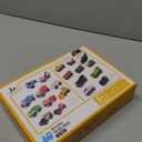 SainSmart Jr. Wooden Train Set Accessories, Magnetic Toy Car Set (10 PCS), Compatible with All Major Brands, Gift for Toddlers, Boys, and Girls Aged 3+