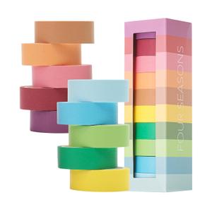 Mr. Pen- Washi Tape Set, 10 Pack, Decorative Tape, Washi Tapes, Colored Tape, Scrapbook Tape (Four Seasons)