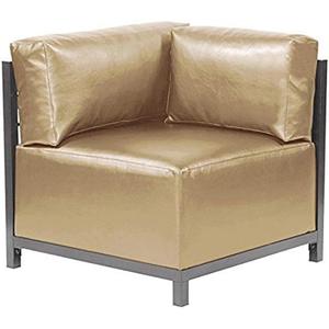 Howard Elliott Axis Corner Chair Slipcover, Luxe Gold