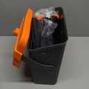 Dog Pooper Scooper Swivel Bin & Rake Kit with 55 Waste Bags, 46" Long Handle Adjustable Portable Non-Breakable Poop Scooper Easy to Clean Pet Waste