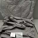 Madison Park Daybed Cover Set-Trendy Design All Season Luxury Bedding with Bedskirt, Matching Shams, Decorative Pillow, Medallion Tufted Dark Grey 75"x39" 6 Piece (Leila Dark Gray)