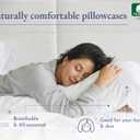 California Design Den King Size Pillowcases - 100% Cotton, Set of 2 Soft Sateen Weave Cases, Fits King Size Pillows - Bright White