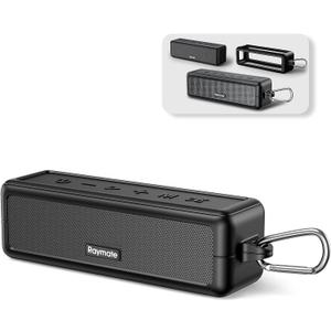 Raymate Bluetooth Speakers, HiFi Stereo Sound with DSP, 30W IPX7 Waterproof Speaker Wireless Bluetooth-V5.0, 1000mins Playtime, Portable Speaker for Home, Outdoor, Party (Deep Black)