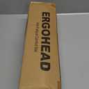 Anti Fatigue Kitchen Floor Mat Comfort Standing Mat, Portable Office Standing Desk Mat, Multi-Purpose Kitchen Rug, Built-in Handle with Massage Points Comfort Floor Mat (Black, 17" x 22")