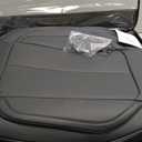 Coverado Seat Covers Full Set, Black Seat Covers for Cars 5 Seats, Car Seat Protector, Waterproof Nappa Leather Car Seat Cushion, Front and Rear Car Seat Cover Fit for Most Sedans SUV Pick-up Truck