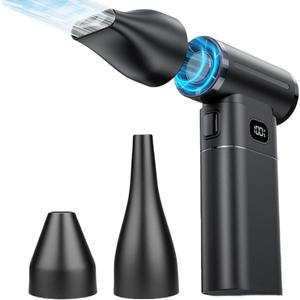 Cordless Acrylic Paint Pouring Blower, Paint Pouring Supplies, Mini Paint Dryer with 3 Nozzles, Pour Painting Tool for Fluid Art, Watercolor, Dutch Pour, Perfect for Artists & Floetrol Paint Projects