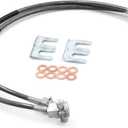 89340S 4-6" Front Stainless Brake Lines for 71-87 GMC C15/K15 (89340S, 4-6")