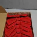 JOYIN 12 Pack Christmas Red Velvet Bows, 13" Long by 9" Wide Decorative Christmas Bows for Wreath Garland Tree Decor, Indoor Outdoor Holiday Decoration (Small)