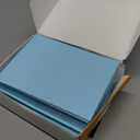 110 5x7 Light Blue Invitation Envelopes - for 5x7 Cards - A7 - (5  x 7  inches) - Perfect for Weddings, Graduation, Baby Shower - 120 GSM - Peel, Press & Self Seal - Square Flap (110 - Single Pack)