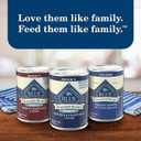 Blue Buffalo Homestyle Recipe Beef Dinner and Chicken Dinner Senior Wet Dog Food Variety Pack 12.5 oz. Count of 6, Best Before: OCT/09/2027