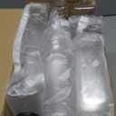 Honeydak 24 Pcs Empty Sensory Bottles Bulk with Black Lids 10 oz / 300 ml Clear Plastic Reusable Leakproof Juice Bottles Drink Container for Sensory Crafts Handmade Beverages Storage (Square)