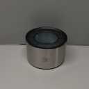 1Gallon No Spill Water Bowl for Dogs, Double-Wall Stainless Steel with Splash-Proof Paws Lid and Floating Disk, Non-Slip Base, Easy to Clean Slow Water Feeder for Large Medium Dogs (3.8L, Blue)