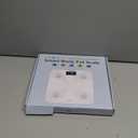 Scale for Body Weight and Fat Percentage, RunSTAR Digital Accurate Bathroom Smart Scale with Large Display, FSA&HSA Eligible 13 Body Composition Analyzer Sync App, White