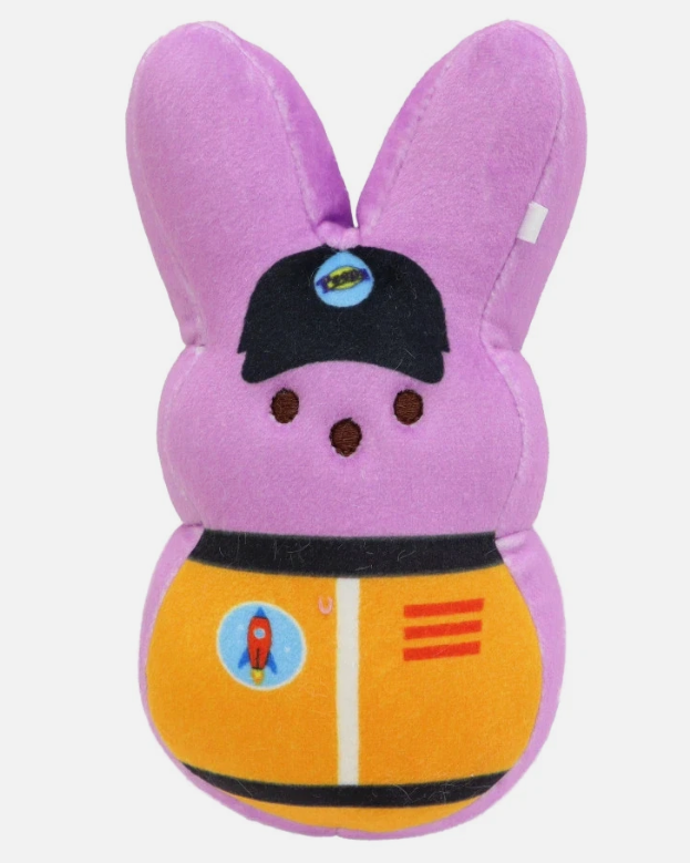 5 x Peeps Dress Up Astronaut Easter Plush 5.75 in 6" Purple