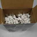 Joiedomi Christmas String Lights Indoor,100 Count Mini Warm Fairy Light Outdoor,21.4 FT Decor for Patio Dorm Classroom Bedroom Holiday Wedding Party Garland Birthday Valentines Day,White Wire