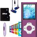 MP3 Player, Hotechs MP3 Music Player with 32GB Memory SD Card Slim Classic Digital LCD 1.82'' Screen MINI USB Port with FM Radio, Voice Record